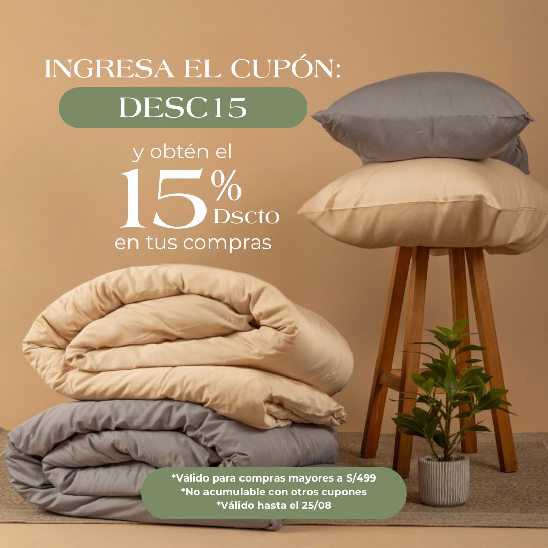 15% DE DESCUENTO CYBER15 (18 AL 25 DE AGOSTO)