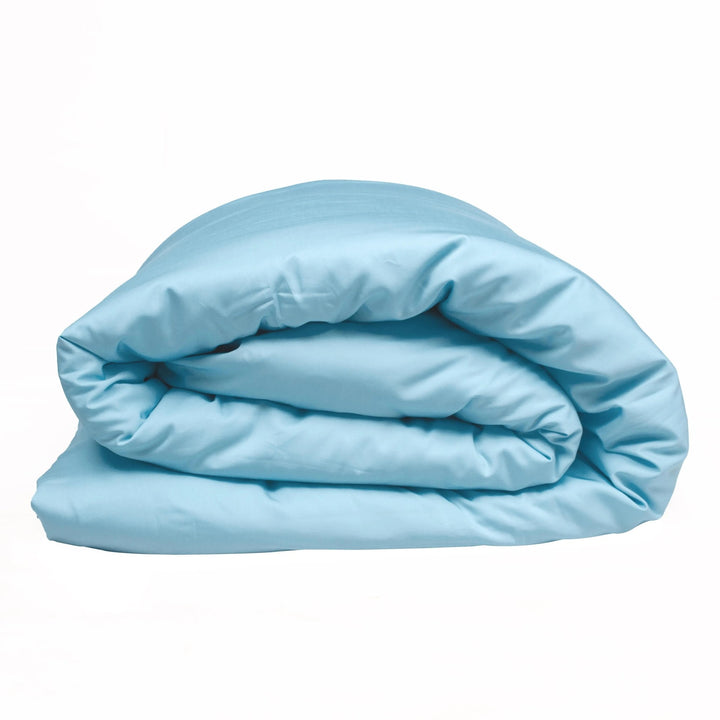 Pack Luxury Premium Sky Blue: Plumón + Set de Funda de Plumón de Bambú - RimboccareLuxury Comfort Perú