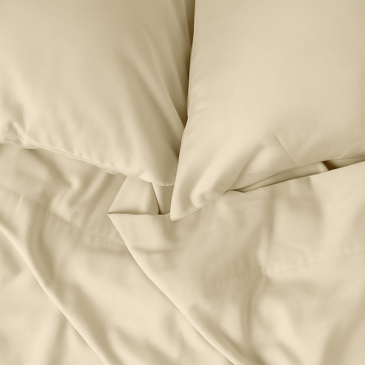 Pack Premium de Bambú + Set de Sábanas - Oatmeal Beige - RimboccareLuxury Comfort Perú