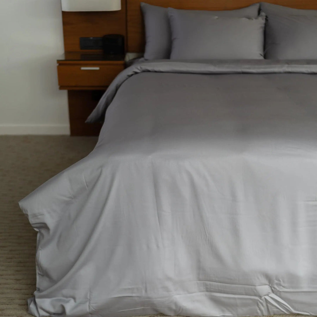 Set de Funda de Plumón de Bambú Premium Gris - RimboccareLuxury Comfort PerúRopa de cama