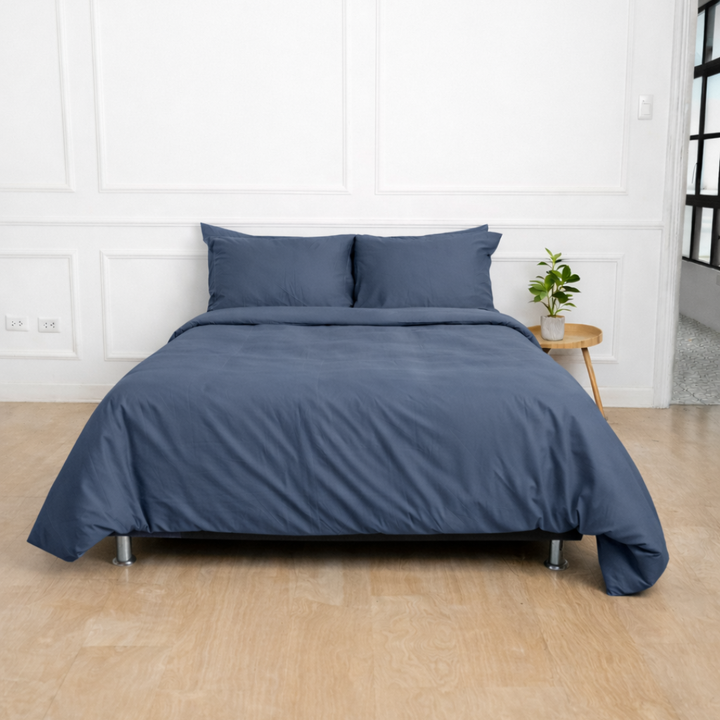 Pack Premium de Bambú + Set de Sábanas - Slate Blue