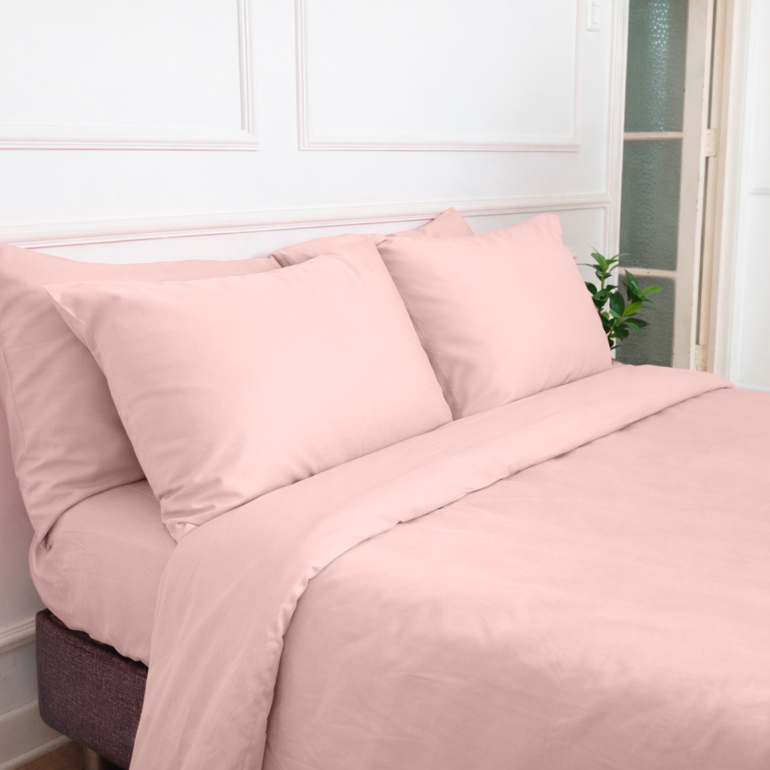 Pack Premium de Bambú + Set de Sábanas - Light Pink