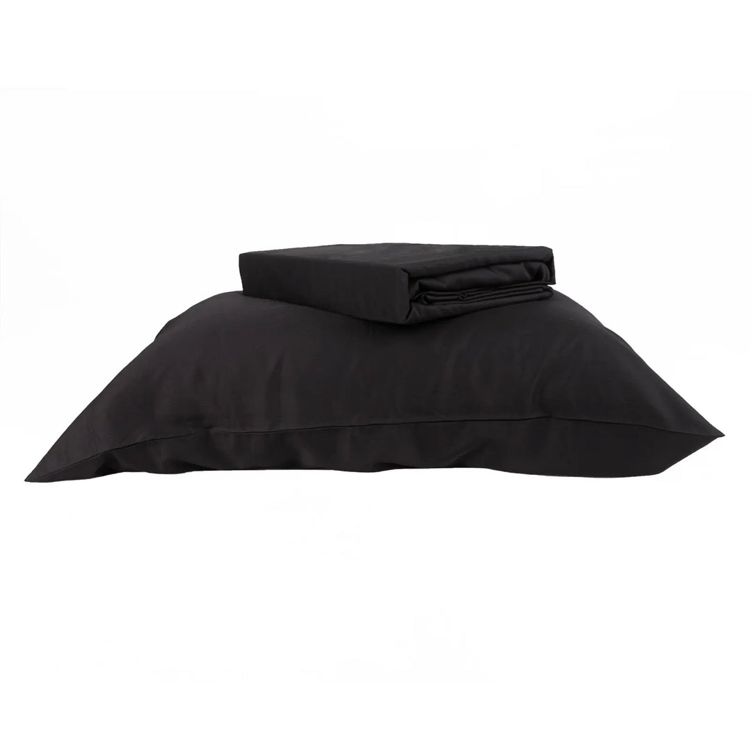 Copia de Set Sábanas de Bambú Premium Negro Luxury Comfort Perú