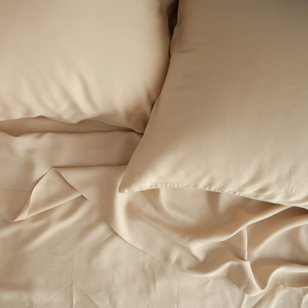 Set Sábanas de Bambú Premium Beige