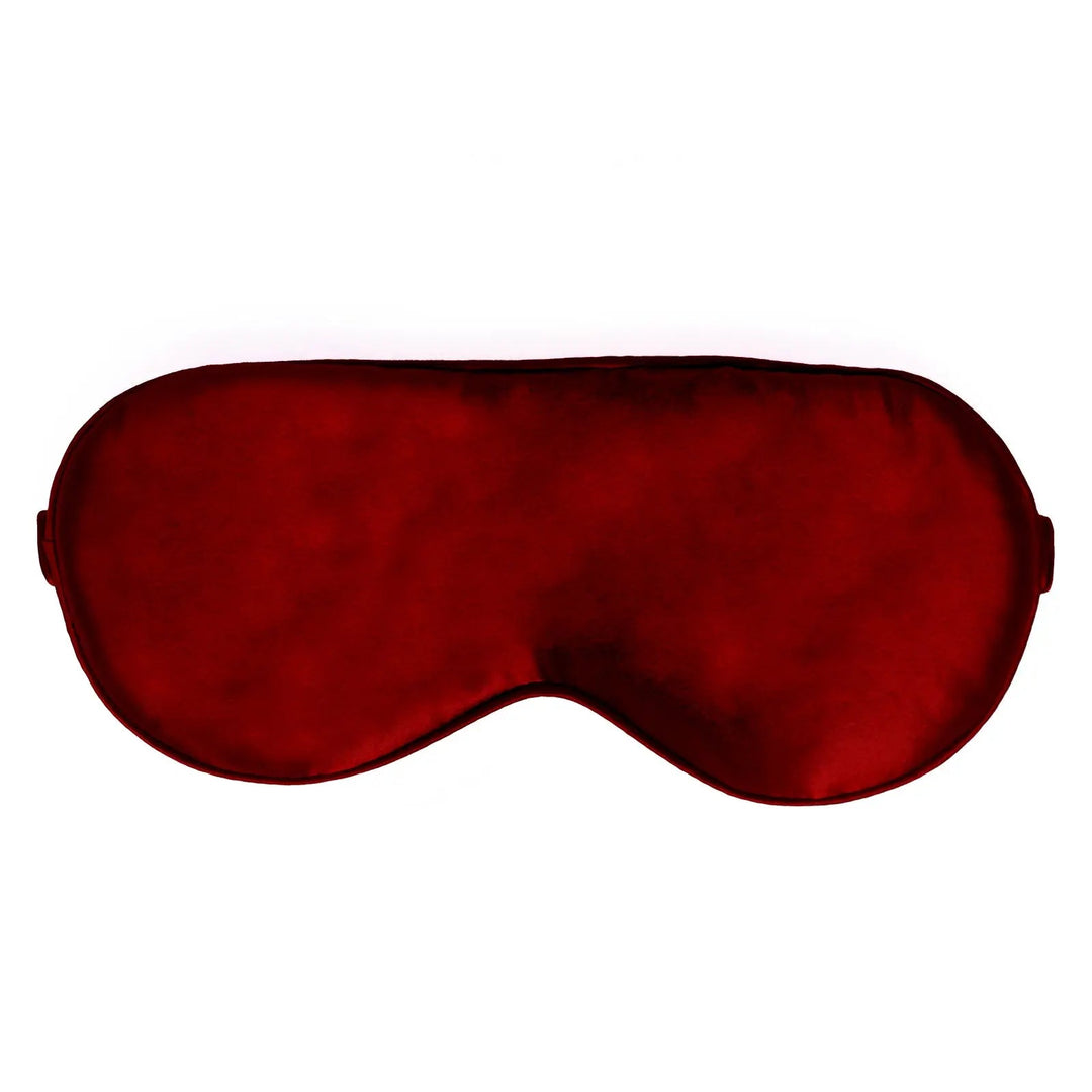 Antifaz para dormir de Seda - Burgundy - RimboccareLuxury Comfort Perú