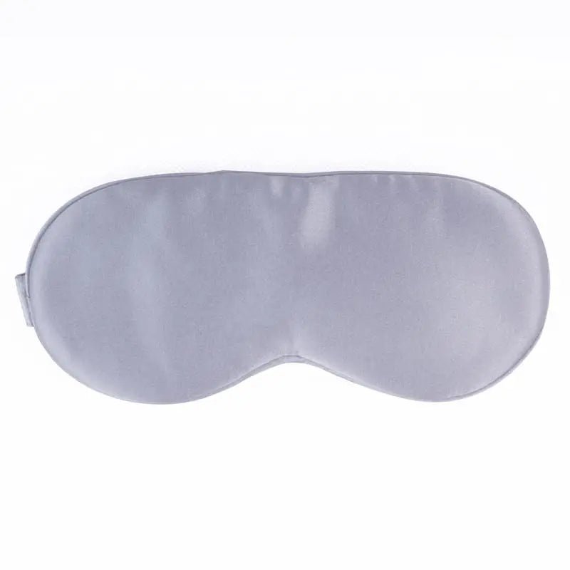Antifaz para dormir de Seda - Gris Plata - RimboccareLuxury Comfort Perú