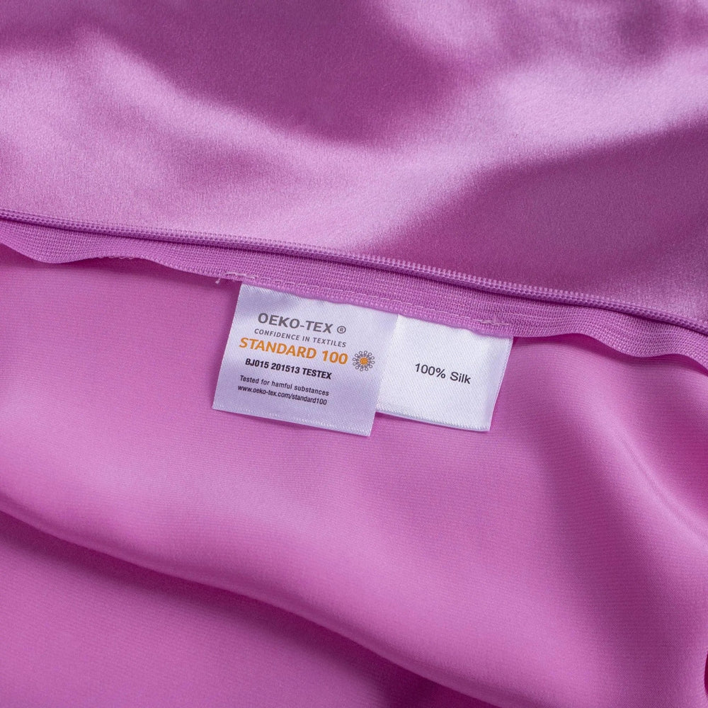 Funda de Almohada de seda Lavanda - RimboccareLuxury Comfort PerúRopa de cama