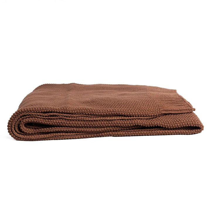 Manta 100% Algodón - Canela - RimboccareLuxury Comfort Perú