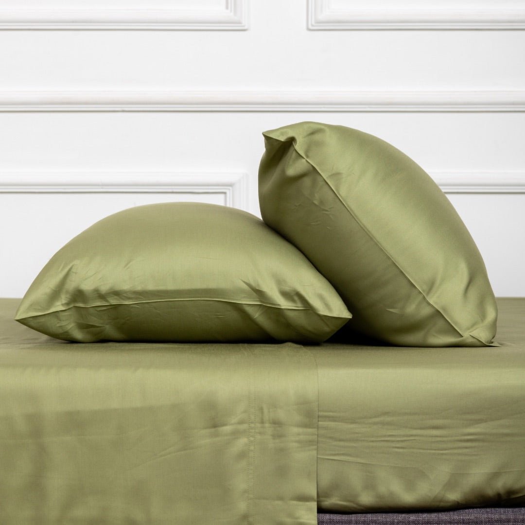 Pack Premium de Bambú + Set de Sábanas - Avocado Green - RimboccareLuxury Comfort Perú