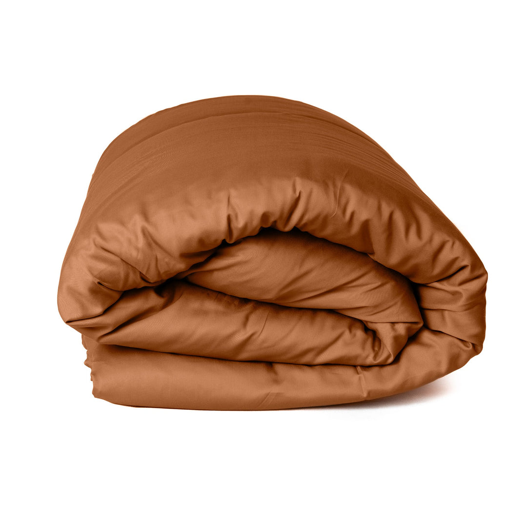 Set de Funda de plumón bambú premium Caramel Brown - RimboccareLuxury Comfort PerúRopa de cama