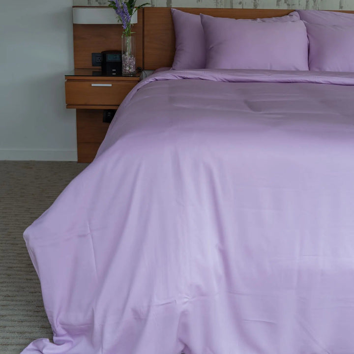 Set de Funda de plumón bambú premium Lila - RimboccareLuxury Comfort PerúRopa de cama