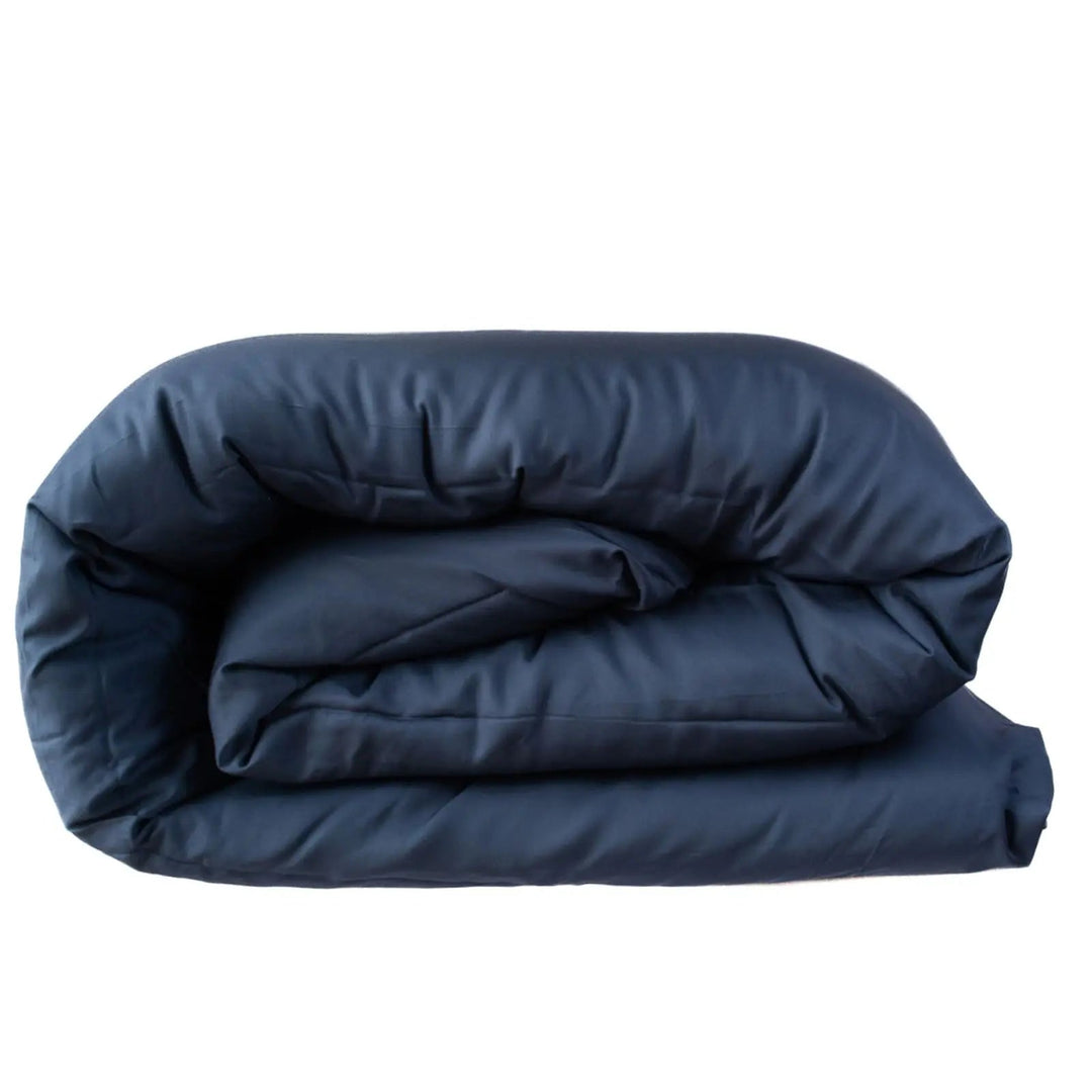 Set de Funda de Plumón de Bambú Premium Azul Marino - RimboccareLuxury Comfort PerúRopa de cama