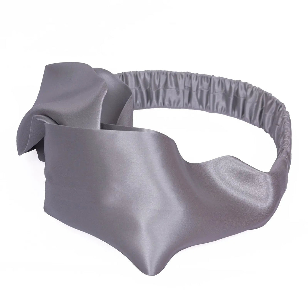 Vincha de Seda Gris Plata - Cuidado del cabello & Skincare - RimboccareLuxury Comfort Perú