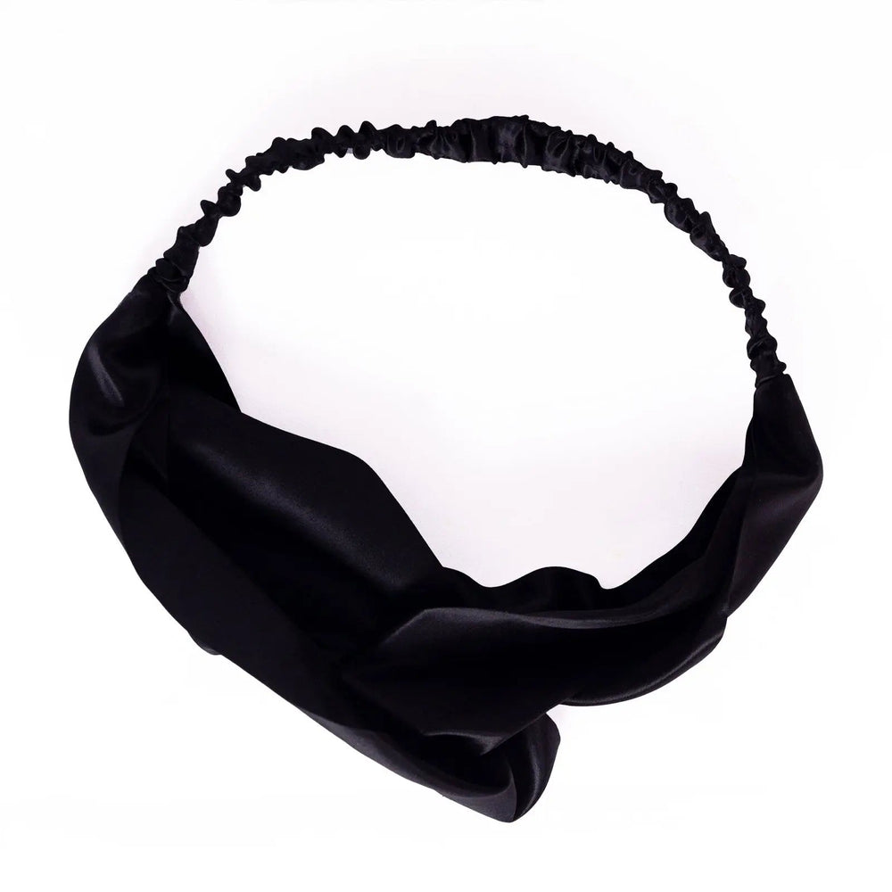 Vincha de Seda Negro - Cuidado del cabello & Skincare - RimboccareLuxury Comfort Perú