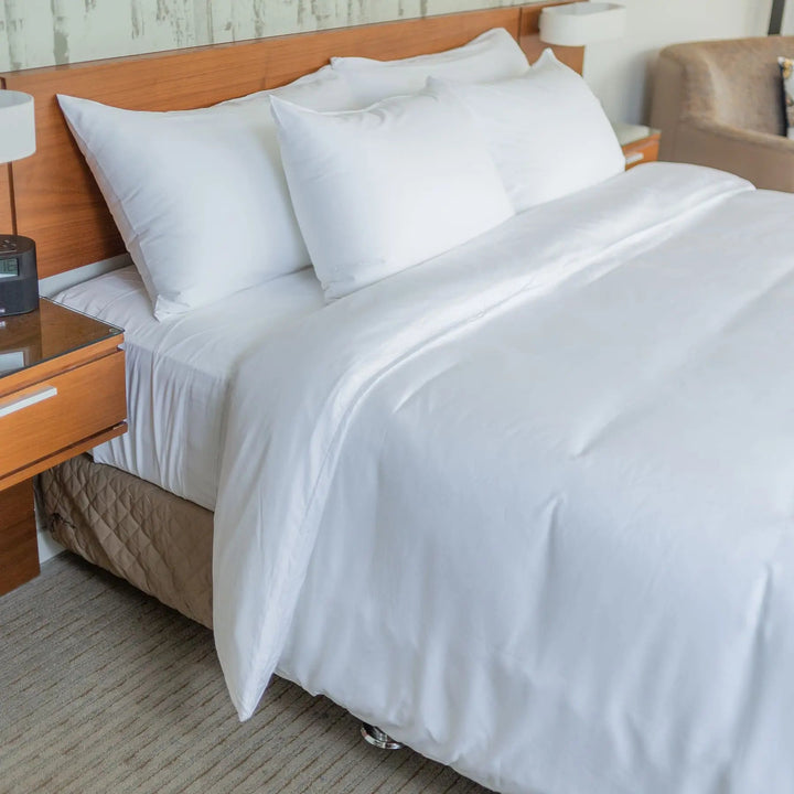 Set de Funda de Plumón Bambú Premium Blanco - RimboccareLuxury Comfort PerúRopa de cama